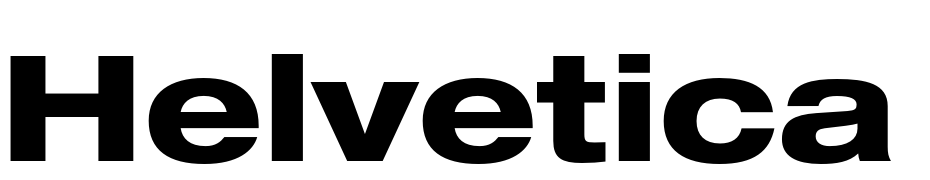 Helvetica LT 83 Heavy Extended Font Download Free